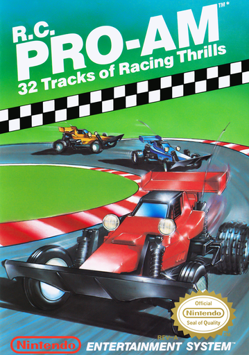 R.C. Pro-Am (USA) box art